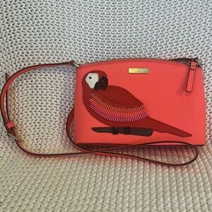 Rare Kate Spade Parrot Crossbody Bag